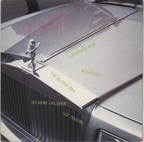 Various-Punk & New Wave No Rules vinyl LP album (LP record) UK PVALPNO728820