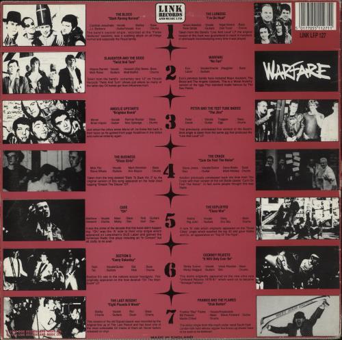 Various-Punk & New Wave Oi! Chartbusters Volume 6 vinyl LP album (LP record) UK PVALPOI877694