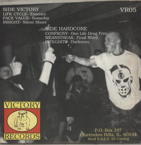 Various-Punk & New Wave Only The Strong 7" vinyl single (7 inch record / 45) US PVA07ON868394