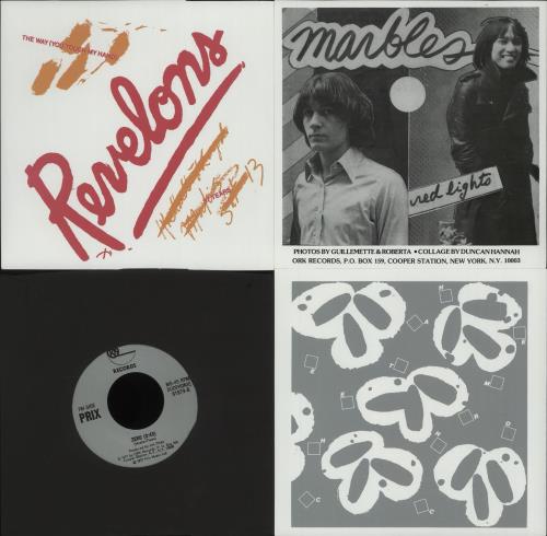 Various-Punk & New Wave Ork Records: The Singles 7" vinyl single (7 inch record / 45) US PVA07OR682198