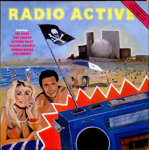 Various-Punk & New Wave Radio Activity vinyl LP album (LP record) UK PVALPRA526714