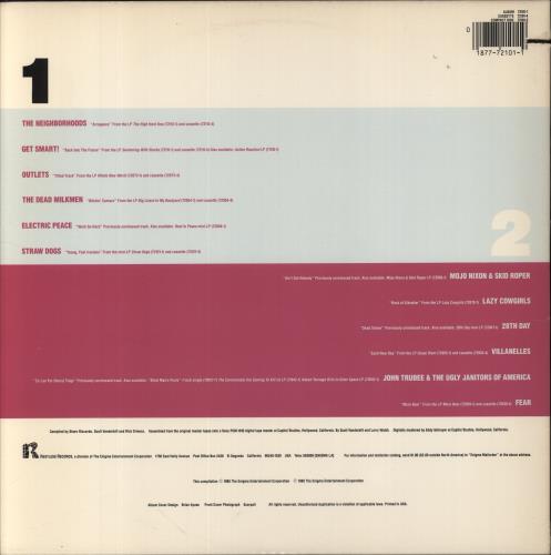 Various-Punk & New Wave Restless Variations vinyl LP album (LP record) US PVALPRE861469