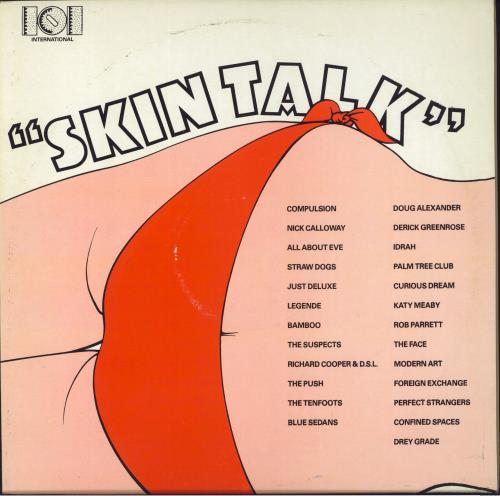 Various-Punk & New Wave Skin Talk 2-LP vinyl record set (Double LP Album) UK PVA2LSK802350