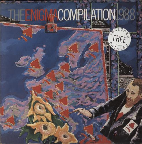 Various-Punk & New Wave The Enigma Variations Compilation 1988 vinyl LP album (LP record) UK PVALPTH863141
