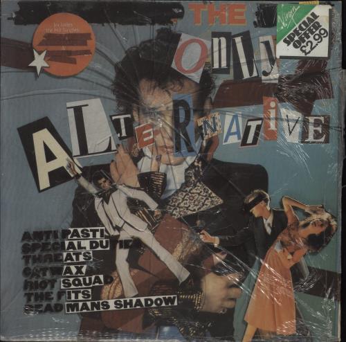Various-Punk & New Wave The Only Alternative vinyl LP album (LP record) UK PVALPTH685740