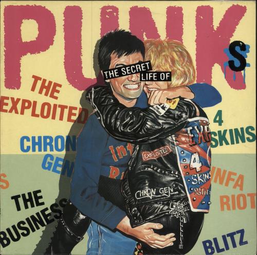 Various-Punk & New Wave The Secret Life Of Punks vinyl LP album (LP record) UK PVALPTH780062