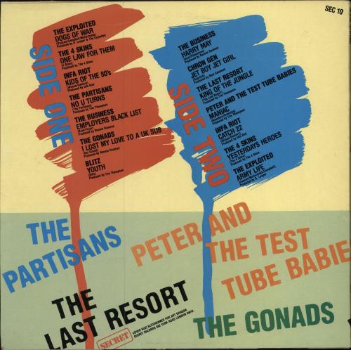 Various-Punk & New Wave The Secret Life Of Punks vinyl LP album (LP record) UK PVALPTH780062