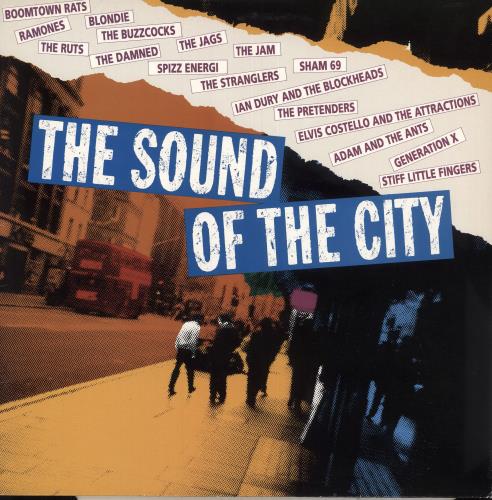 Various-Punk & New Wave The Sound Of The City vinyl LP album (LP record) UK PVALPTH742730