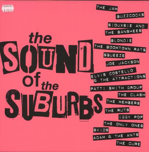 Various-Punk & New Wave The Sound Of The Suburbs vinyl LP album (LP record) UK PVALPTH749308