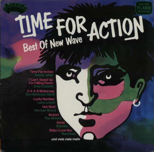 Various-Punk & New Wave Time For Action vinyl LP album (LP record) German PVALPTI620896