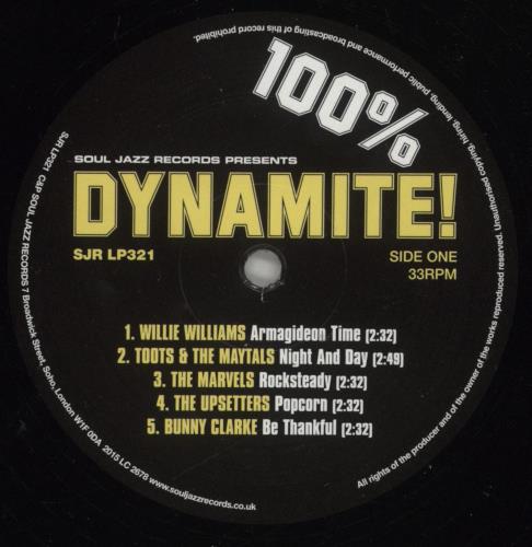 Various-Reggae & Ska 100% Dynamite! 2-LP vinyl record set (Double LP Album) UK V-A2LDY878446