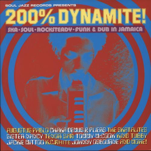 Various-Reggae & Ska 200% Dynamite! 2-LP vinyl record set (Double LP Album) UK V-A2LDY878461