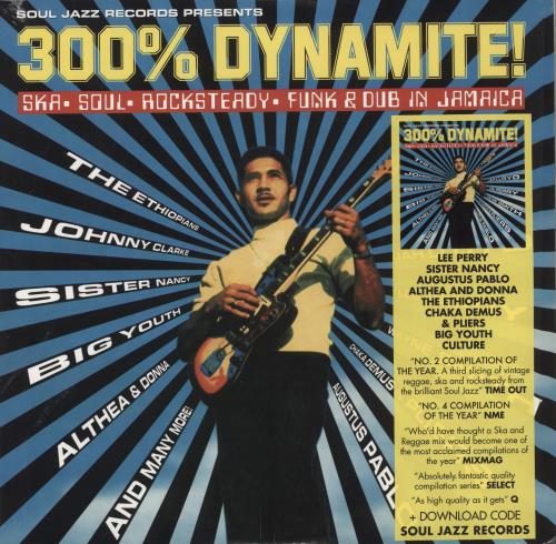 Various-Reggae & Ska 300% Dynamite! - Sealed 2-LP vinyl record set (Double LP Album) UK V-A2LDY877538