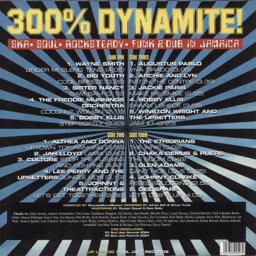 Various-Reggae & Ska 300% Dynamite! 2-LP vinyl record set (Double LP Album) UK V-A2LDY878444