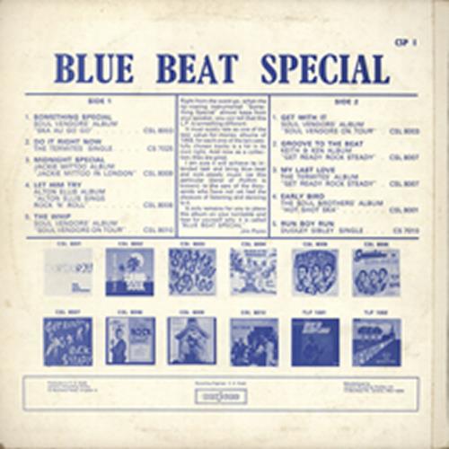 Various-Reggae & Ska Blue Beat Special - VG vinyl LP album (LP record) UK V-ALPBL727218