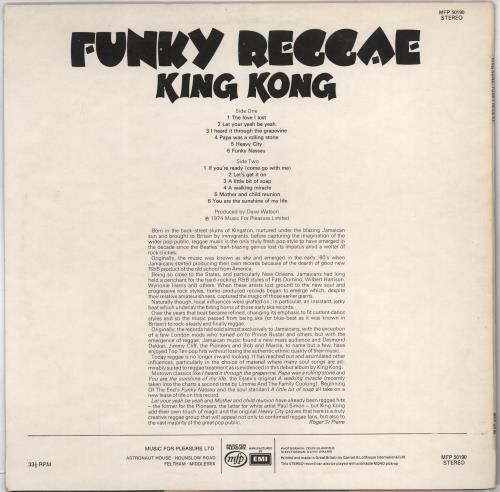 Various-Reggae & Ska Funky Reggae vinyl LP album (LP record) UK V-ALPFU766423