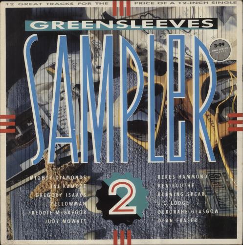 Various-Reggae & Ska Greensleeves Sampler 2 vinyl LP album (LP record) UK V-ALPGR886636