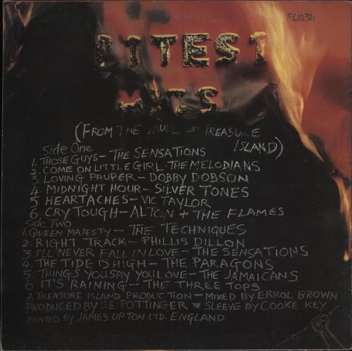 Various-Reggae & Ska Hottest Hits vinyl LP album (LP record) UK V-ALPHO705219