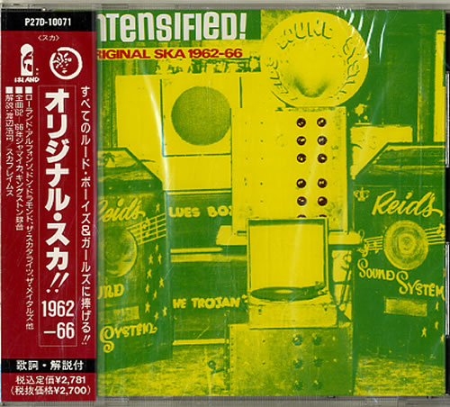 Various-Reggae & Ska Intensified! CD album (CDLP) Japanese V-ACDIN620687