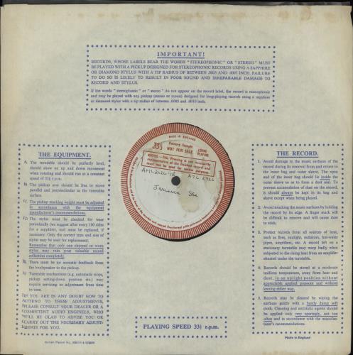 Various-Reggae & Ska Jamaica Ska - Test Pressing vinyl LP album (LP record) UK V-ALPJA670713