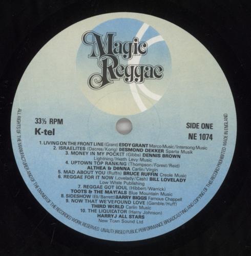 Various-Reggae & Ska Magic Reggae vinyl LP album (LP record) UK V-ALPMA554726