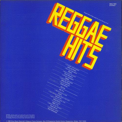 Various-Reggae & Ska Reggae Hits Laser vinyl LP album (LP record) UK V-ALPRE802452
