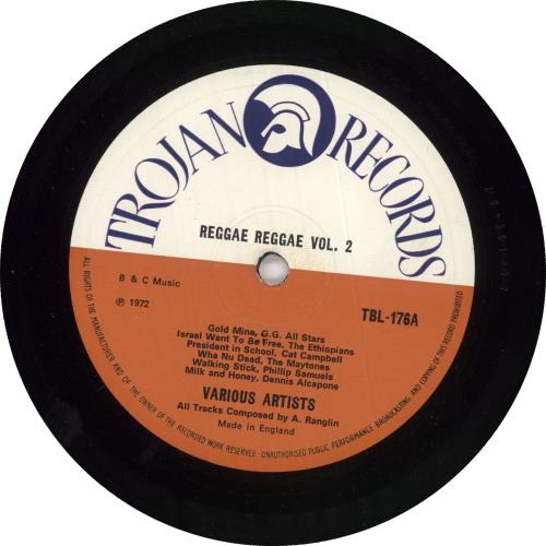 Various-Reggae & Ska Reggae Reggae Vol. Two vinyl LP album (LP record) UK V-ALPRE735774