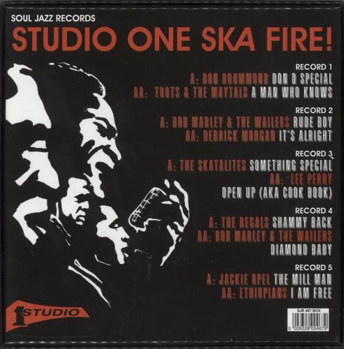 Various-Reggae & Ska Studio One Ska Fire! - Record Store Day 2021 Vinyl Box Set UK V-AVXST875268
