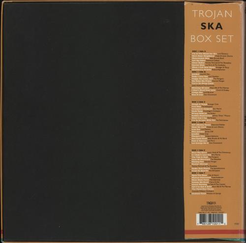 Various-Reggae & Ska Trojan Ska Box Set box set UK V-ABXTR868223