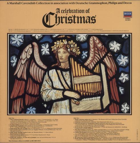 Various-Religious A Celebration Of Christmas vinyl LP album (LP record) French VC4LPAC644579