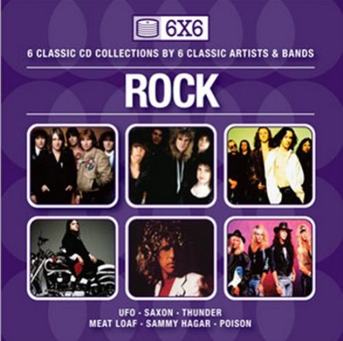 Various-Rock & Metal 6 x 6: Rock 6-CD album set UK RVA6CXR531157