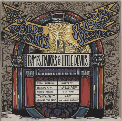 Various-Rock & Metal A Drag City Super Session: Tramps, Traitors And Little Devils vinyl LP album (LP record) US RVALPAD688237
