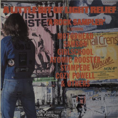 Various-Rock & Metal A Little Bit Of Light Relief - A Rock Sampler vinyl LP album (LP record) UK RVALPAL675907