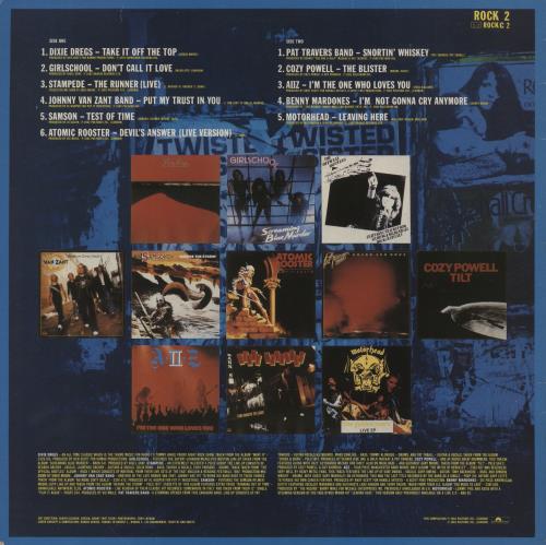 Various-Rock & Metal A Little Bit Of Light Relief - A Rock Sampler vinyl LP album (LP record) UK RVALPAL675907