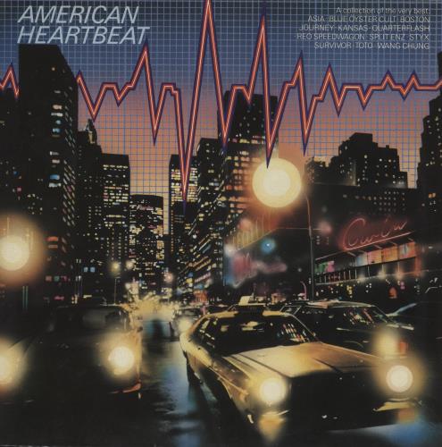 Various-Rock & Metal American Heartbeat vinyl LP album (LP record) UK RVALPAM571772