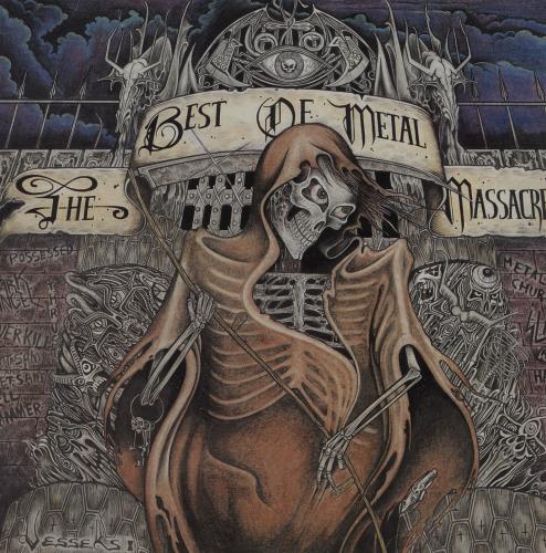 Various-Rock & Metal Best Of Metal Massacre vinyl LP album (LP record) Dutch RVALPBE761287