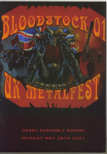 Various-Rock & Metal Bloodstock 01 UK Metalfest tour programme UK RVATRBL789387