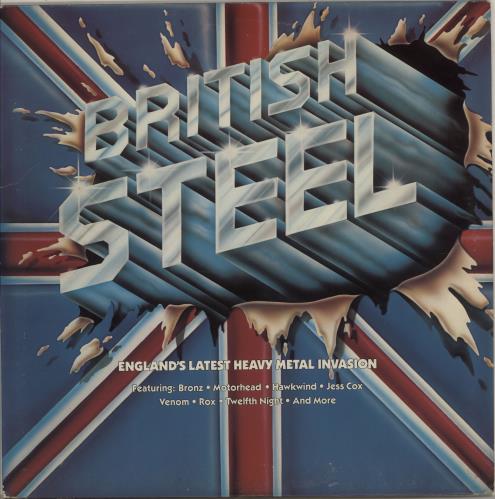Various-Rock & Metal British Steel vinyl LP album (LP record) UK RVALPBR756502
