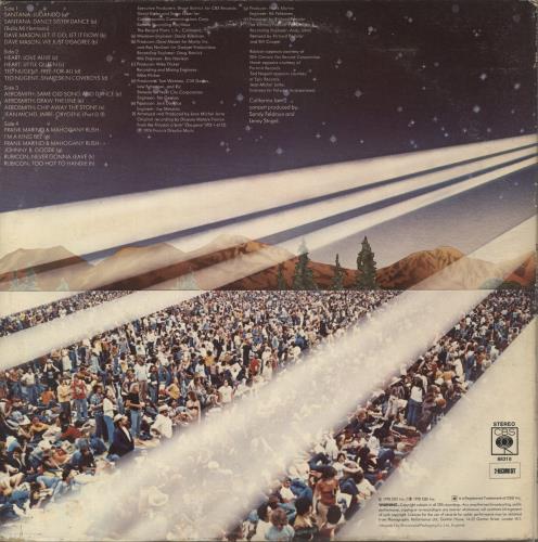 Various-Rock & Metal California Jam 2 - Sticker 2-LP vinyl record set (Double LP Album) UK RVA2LCA874922