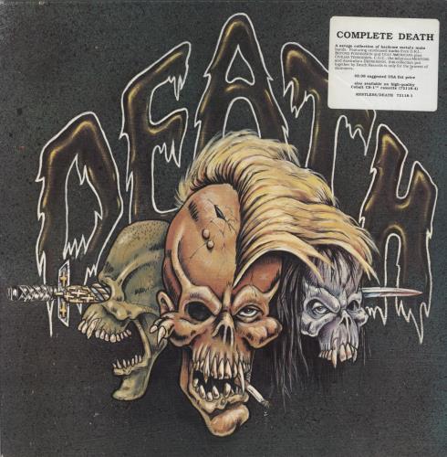 Various-Rock & Metal Complete Death vinyl LP album (LP record) US RVALPCO833558