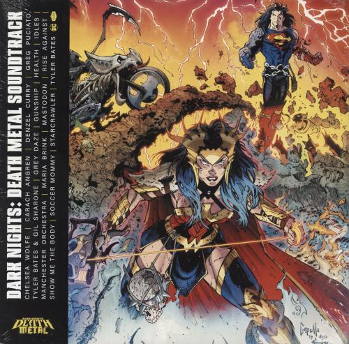 Various-Rock & Metal Dark Nights: Death Metal Soundtrack - Red Vinyl 2-LP vinyl record set (Double LP Album) German RVA2LDA826807