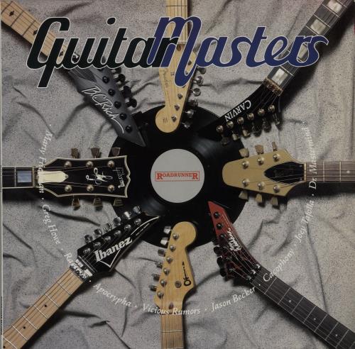 Various-Rock & Metal Guitar Masters vinyl LP album (LP record) Dutch RVALPGU649587