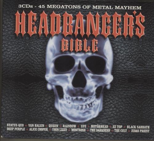 Various-Rock & Metal Headbanger's Bible 3-CD album set (Triple CD) UK RVA3CHE748214
