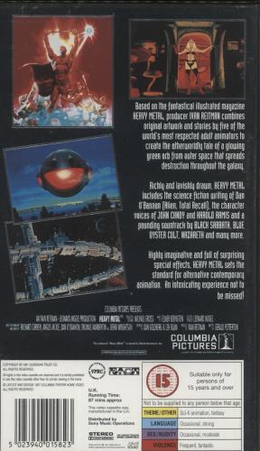 Various-Rock & Metal Heavy Metal video (VHS or PAL or NTSC) UK RVAVIHE866111