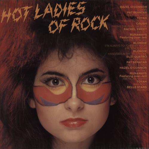 Various-Rock & Metal Hot Ladies Of Rock vinyl LP album (LP record) UK RVALPHO750031