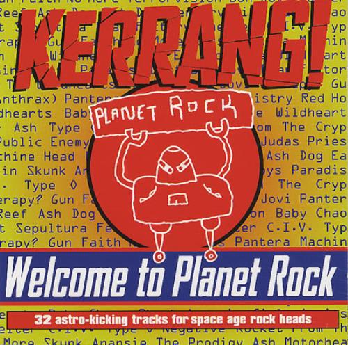 Various-Rock & Metal Kerrang! Welcome To Planet Rock 2 CD album set (Double CD) UK RVA2CKE375360