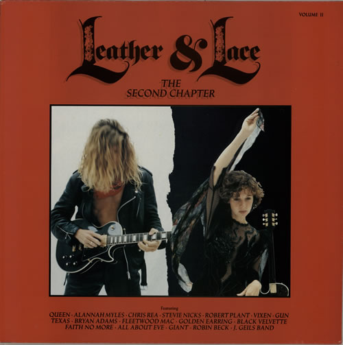 Various-Rock & Metal Leather & Lace - First & Second Chapter 2-LP vinyl record set (Double LP Album) UK RVA2LLE578504