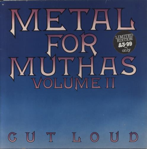 Various-Rock & Metal Metal For Muthas Volume II - EX vinyl LP album (LP record) UK RVALPME861295