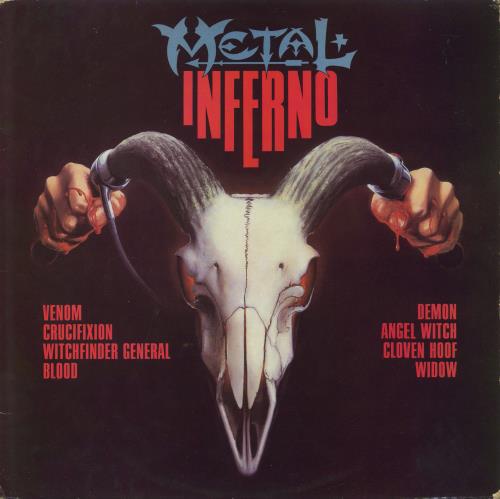 Various-Rock & Metal Metal Inferno vinyl LP album (LP record) UK RVALPME804584