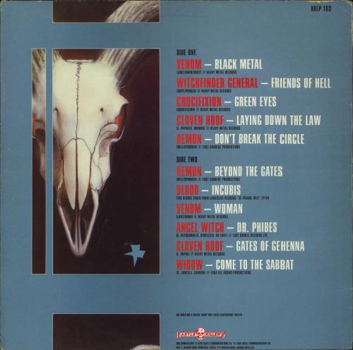 Various-Rock & Metal Metal Inferno vinyl LP album (LP record) UK RVALPME804584